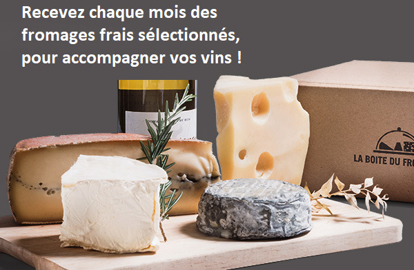 Accompagnez vos vins de fromages sélectionnés !